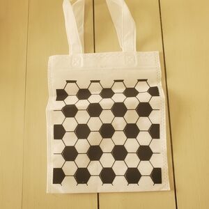 Tote Bag - Soccer Ball Design (10"L x 8"W)